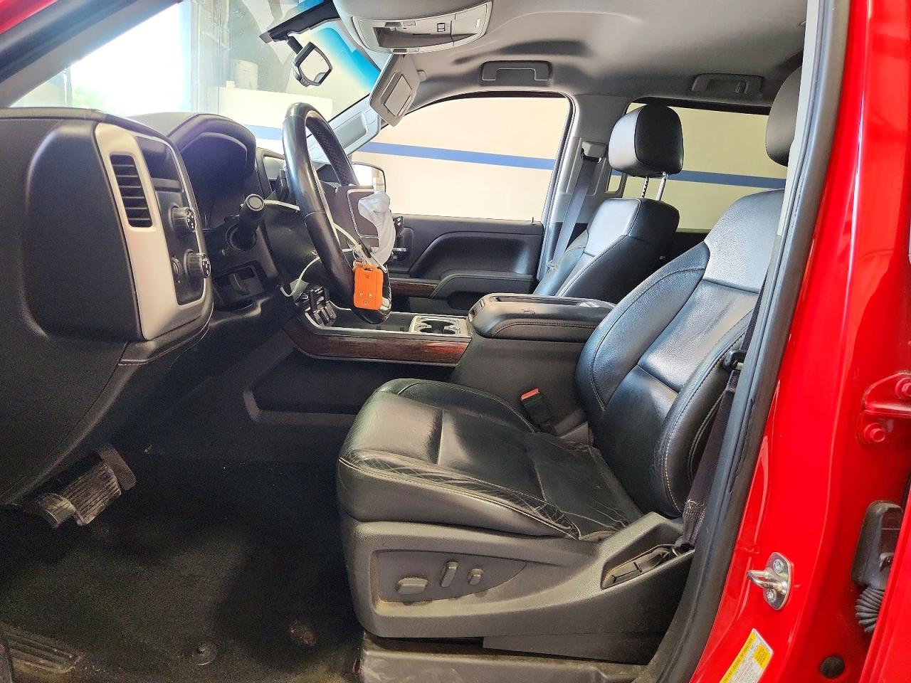 2015 Gmc Sierra K1500 Slt Red vin: 3GTU2VEC7FG413629