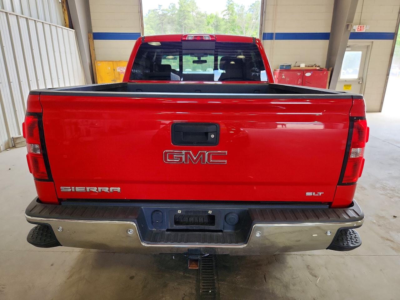 2015 Gmc Sierra K1500 Slt Red vin: 3GTU2VEC7FG413629