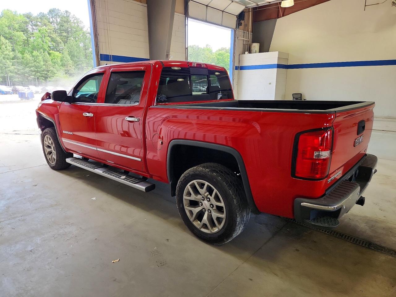 2015 Gmc Sierra K1500 Slt Red vin: 3GTU2VEC7FG413629