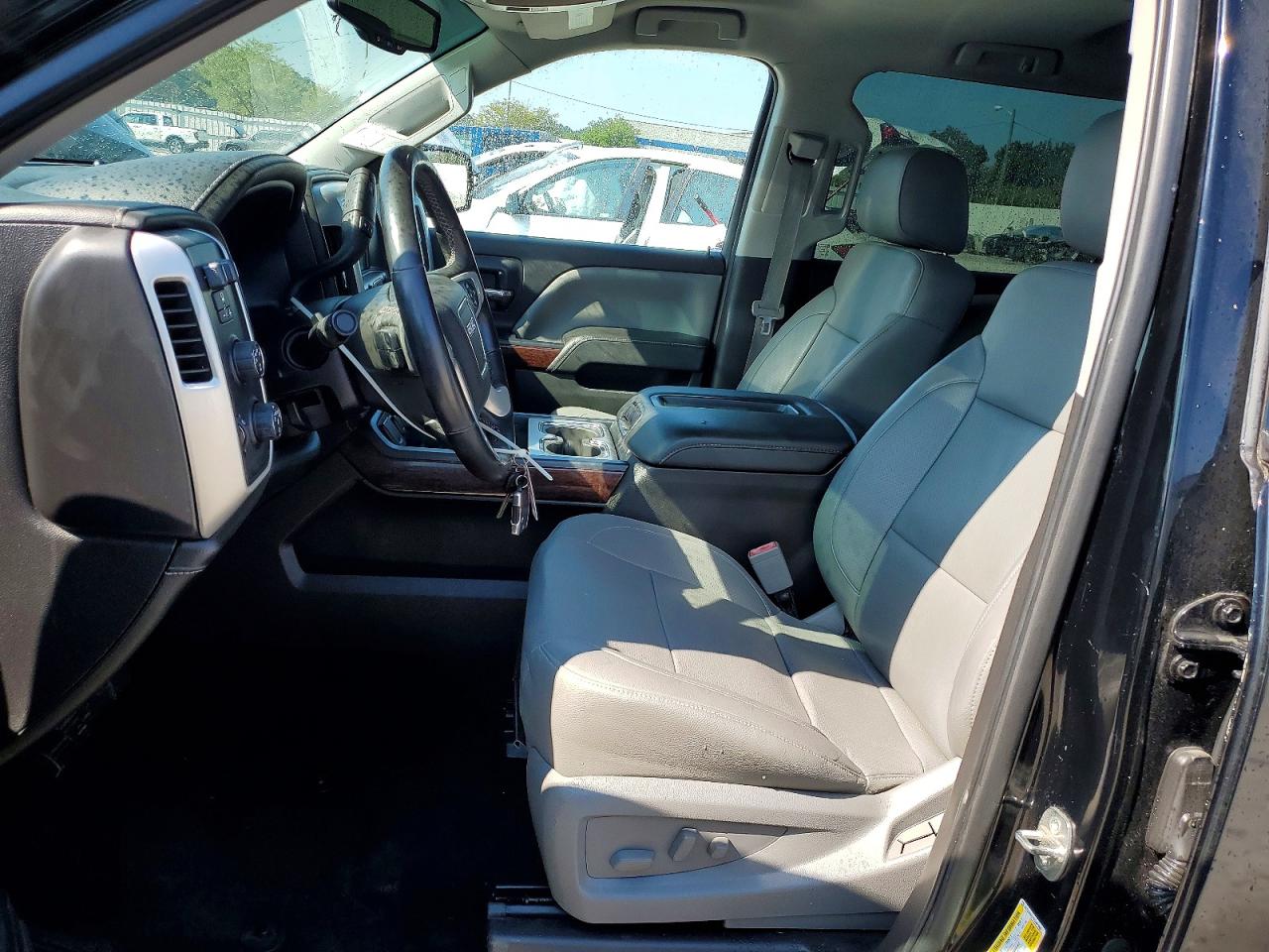2015 Gmc Sierra K1500 Slt Black vin: 3GTU2VEC7FG461065