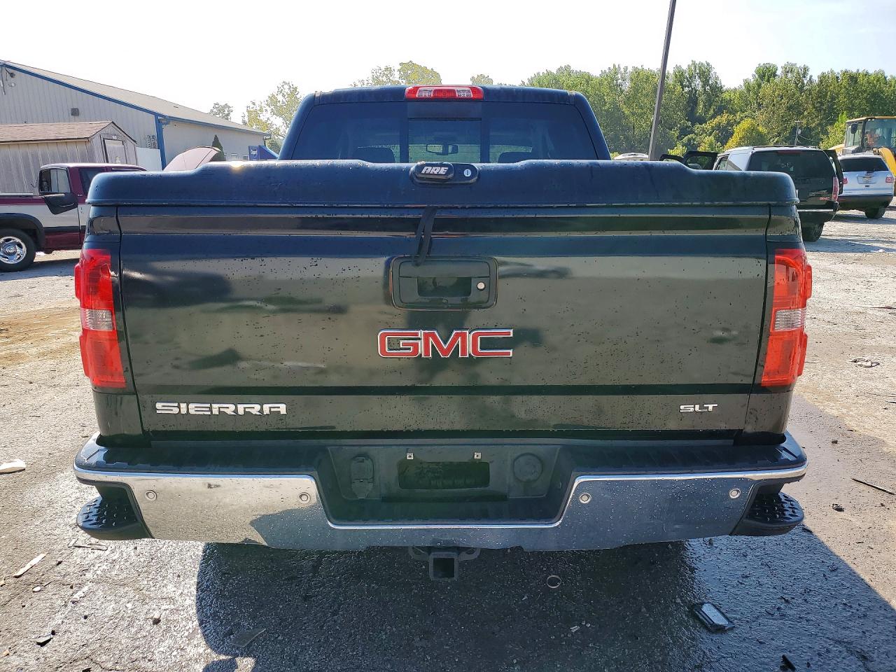 2015 Gmc Sierra K1500 Slt Black vin: 3GTU2VEC7FG461065