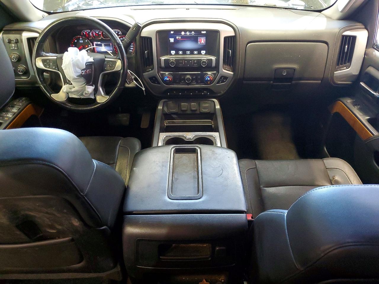 2014 Gmc Sierra K1500 Slt Black vin: 3GTU2VEC8EG161355