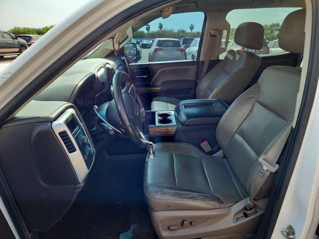2014 Gmc Sierra K1500 Slt Белый vin: 3GTU2VEC8EG282404