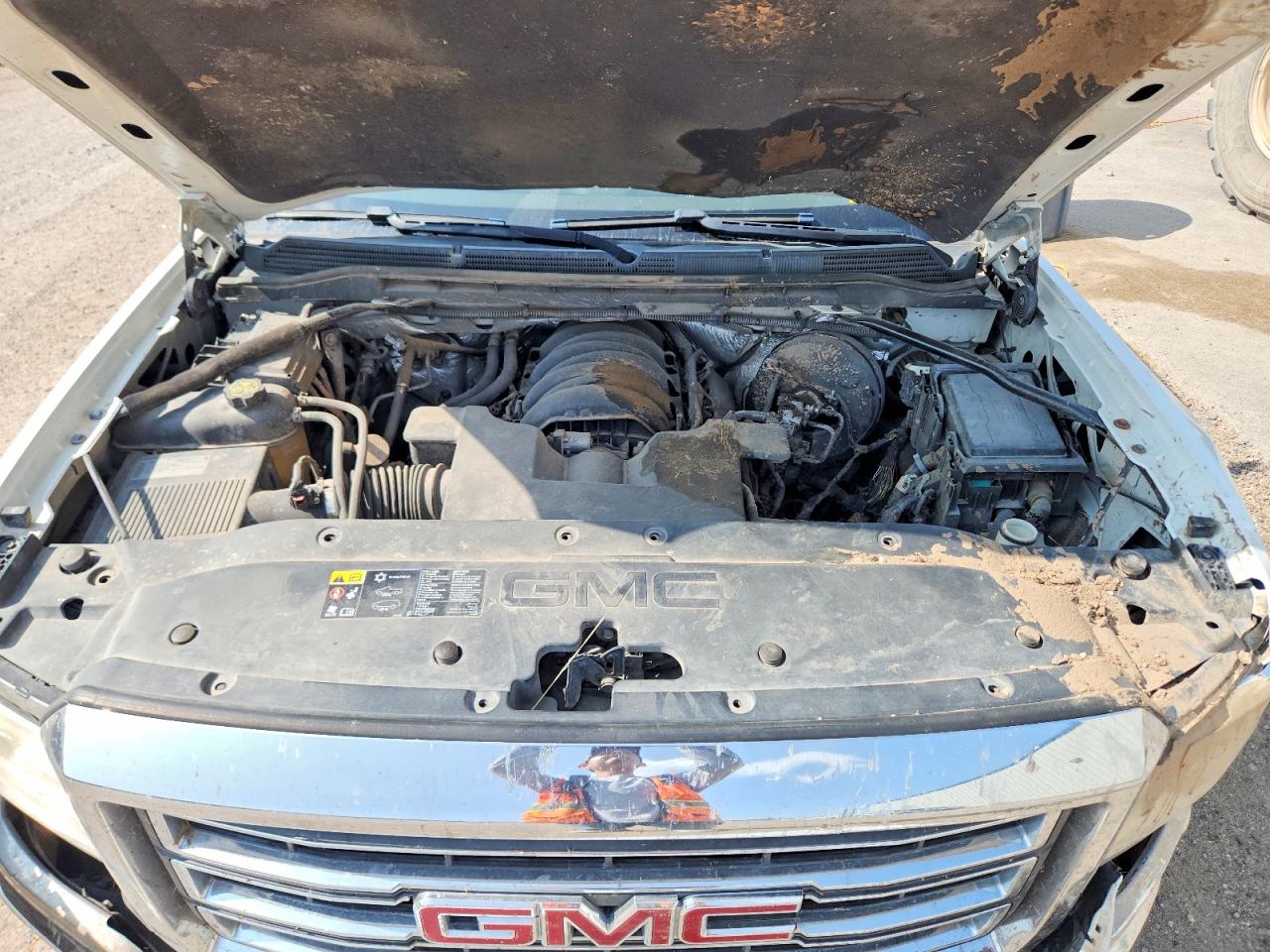 2014 Gmc Sierra K1500 Slt Белый vin: 3GTU2VEC8EG282404