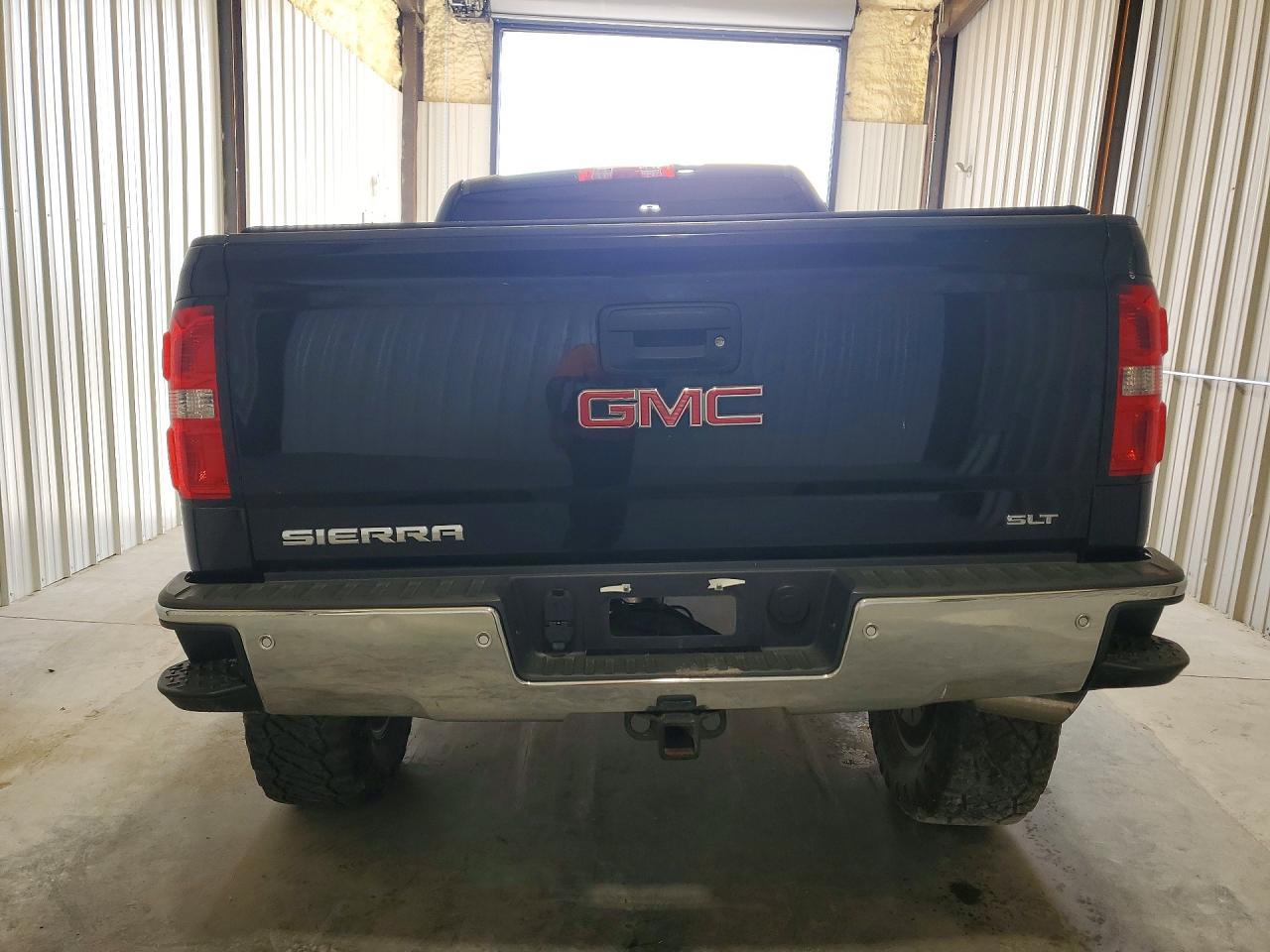 2014 Gmc Sierra K1500 Slt Black vin: 3GTU2VEC8EG296495