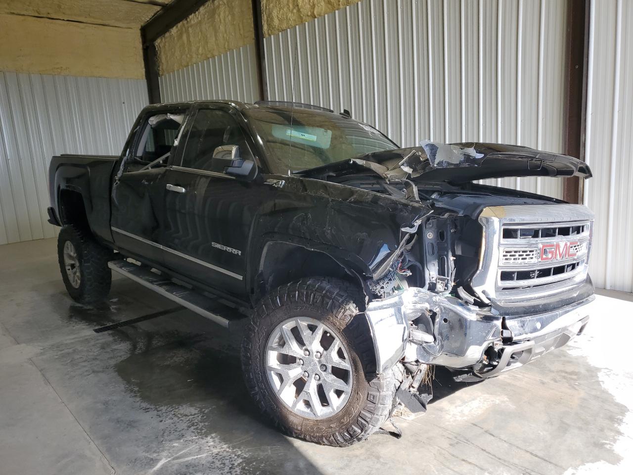 2014 Gmc Sierra K1500 Slt Black vin: 3GTU2VEC8EG296495 Damage: Right Head Lamp, Broken, Replacement Required