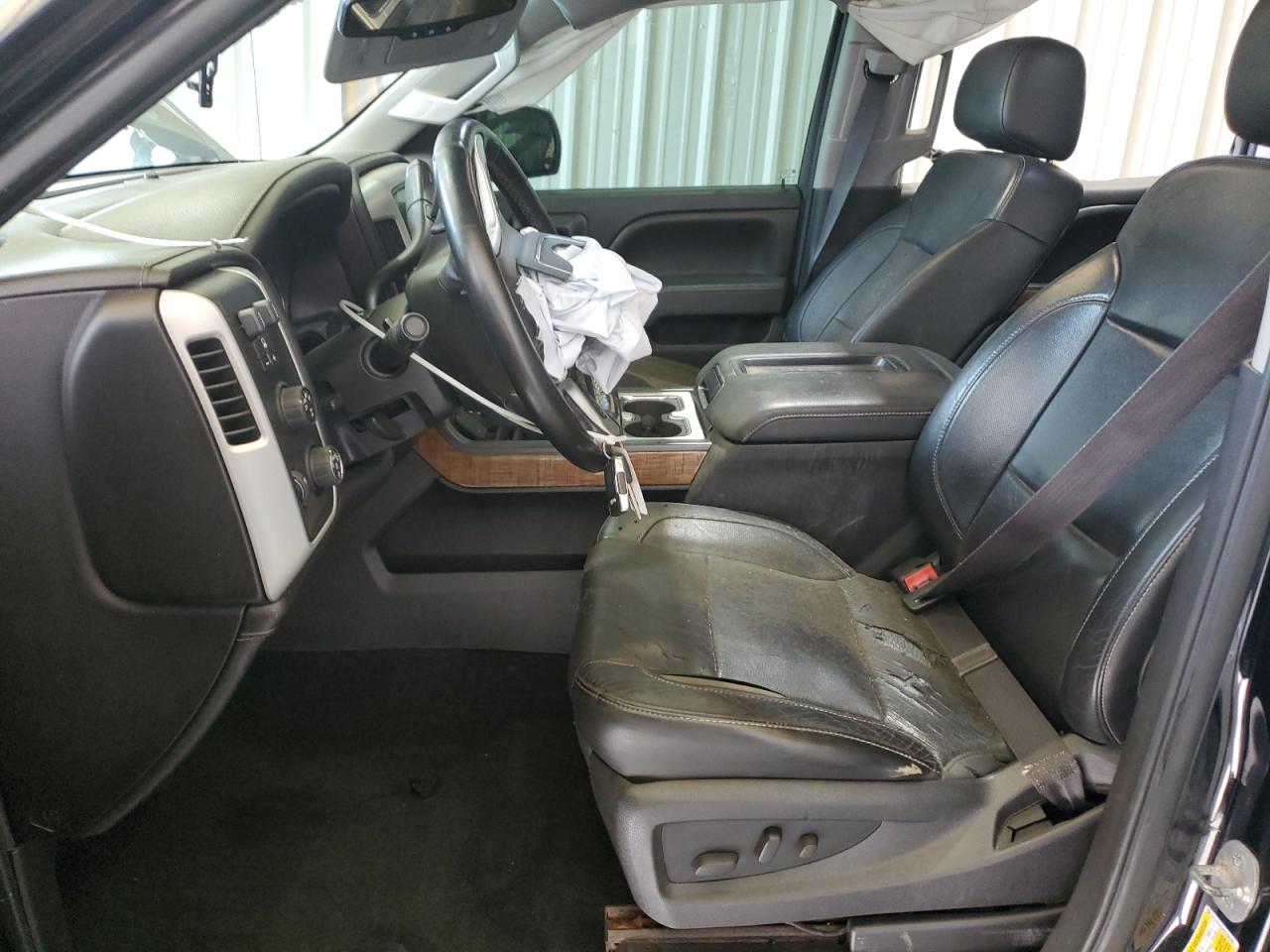 2014 Gmc Sierra K1500 Slt Black vin: 3GTU2VEC8EG296495 Damage: Airbag - Front Left, Deployed, Replacement Required