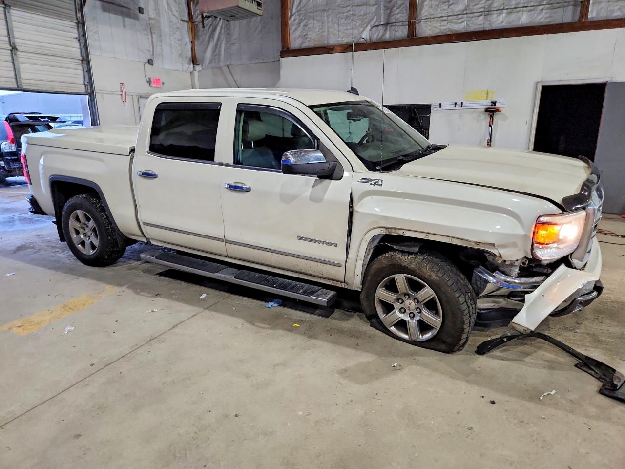 2014 Gmc Sierra K1500 Slt Silver vin: 3GTU2VEC8EG306104