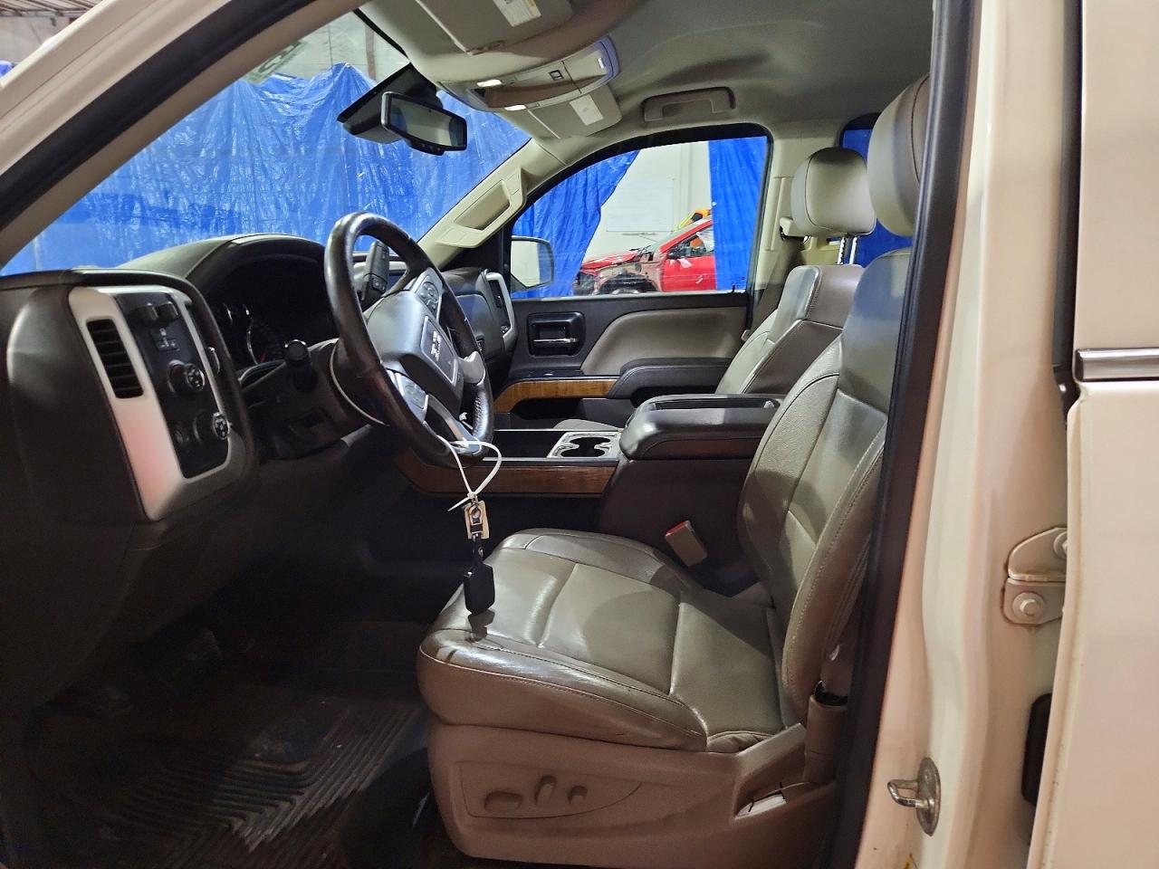 2014 Gmc Sierra K1500 Slt Silver vin: 3GTU2VEC8EG306104