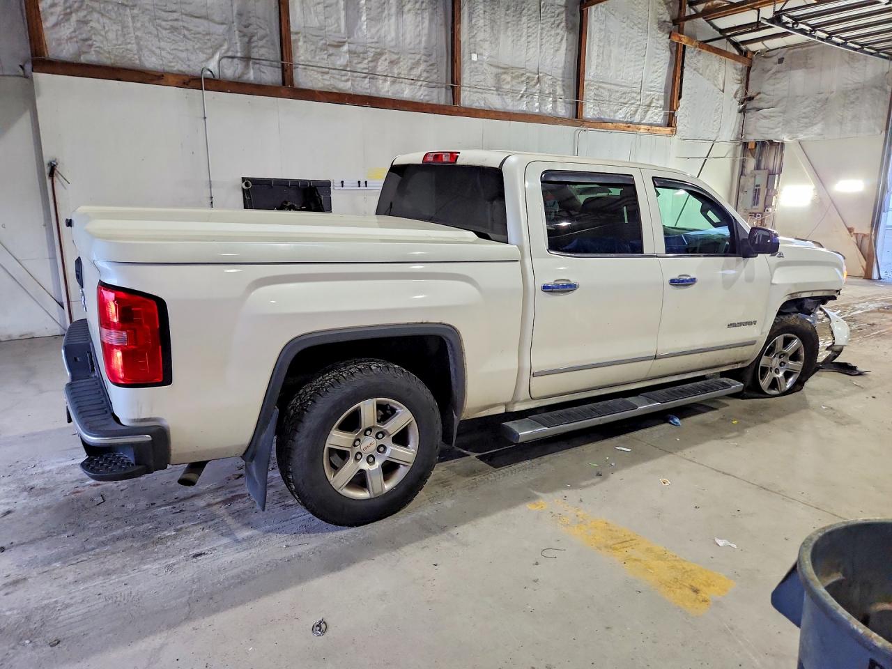 2014 Gmc Sierra K1500 Slt Silver vin: 3GTU2VEC8EG306104