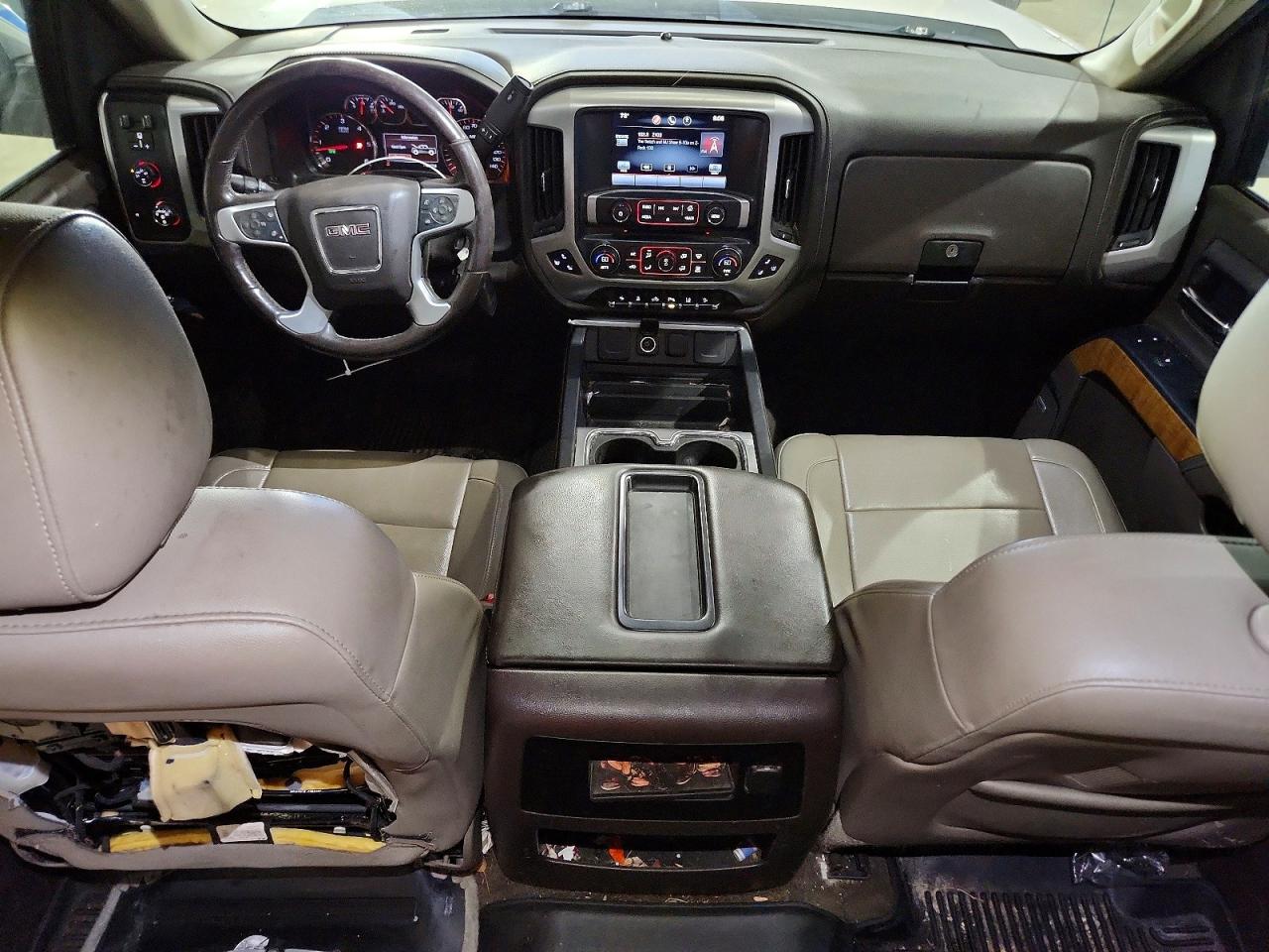 2014 Gmc Sierra K1500 Slt Silver vin: 3GTU2VEC8EG306104