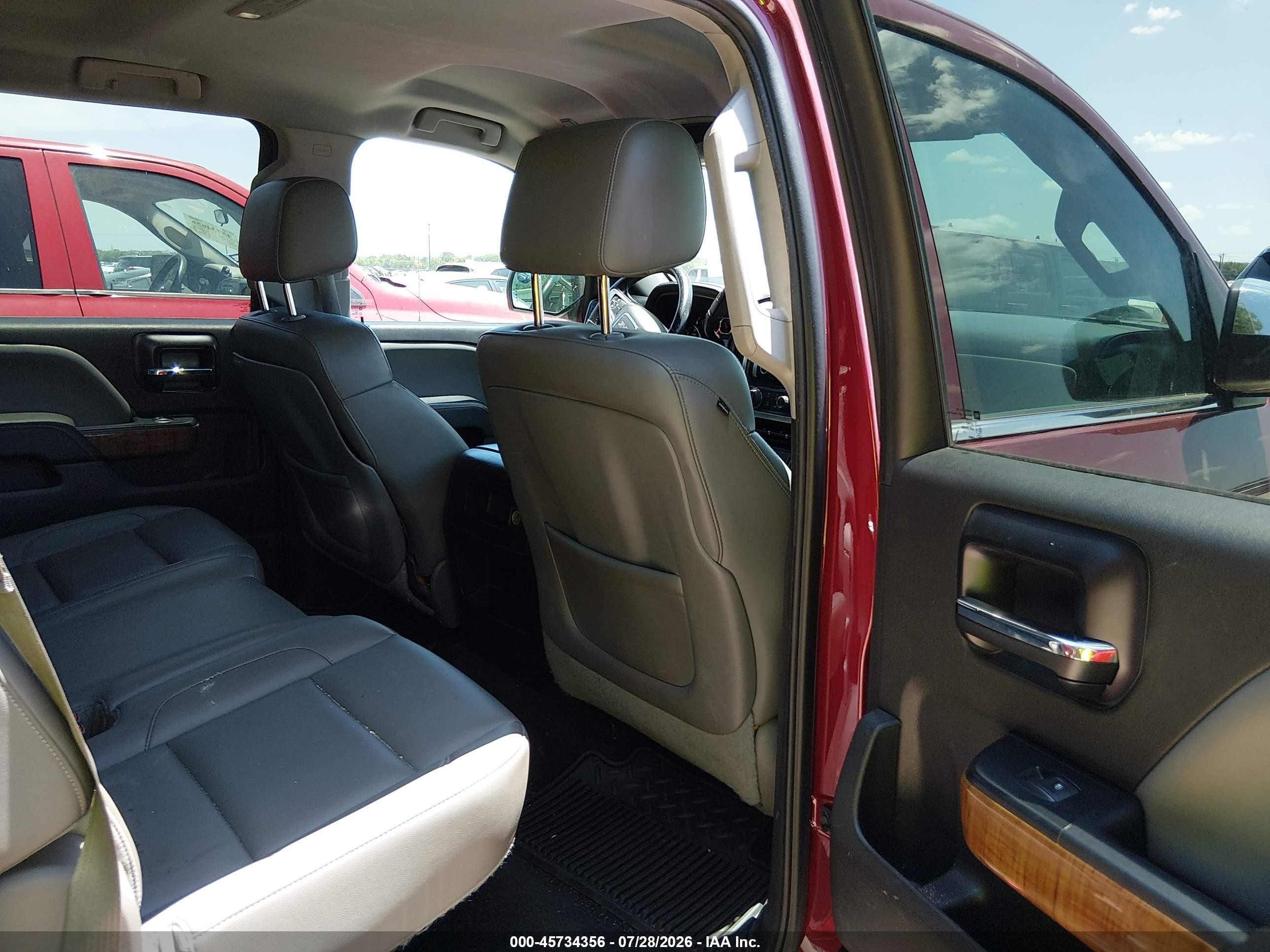 2014 Gmc Sierra 1500 Slt Burgundy vin: 3GTU2VEC8EG328930