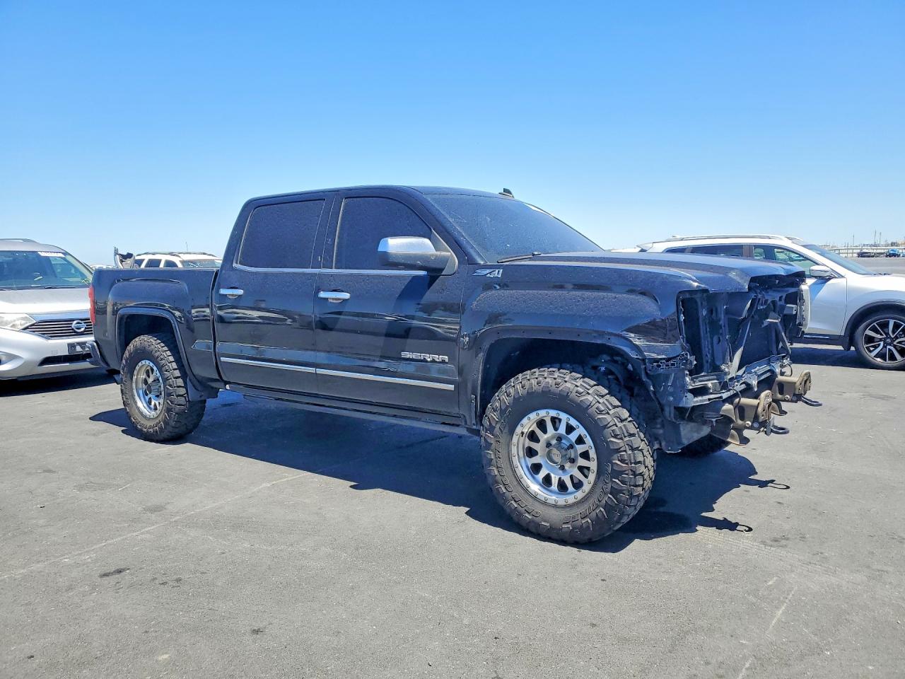 2014 Gmc Sierra K1500 Slt Черный vin: 3GTU2VEC8EG383054
