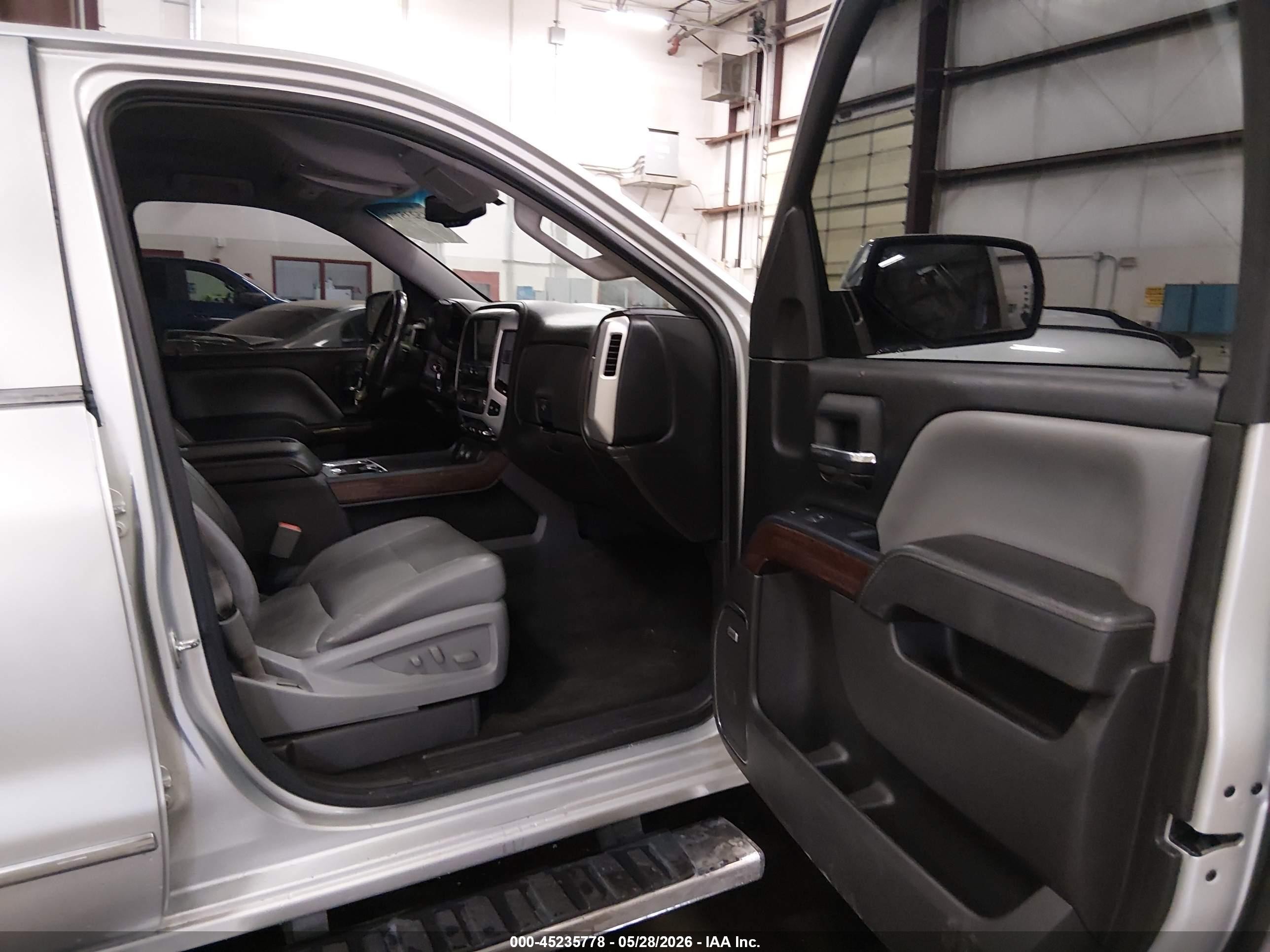 2015 Gmc Sierra K1500 Slt Silver vin: 3GTU2VEC8FG156917