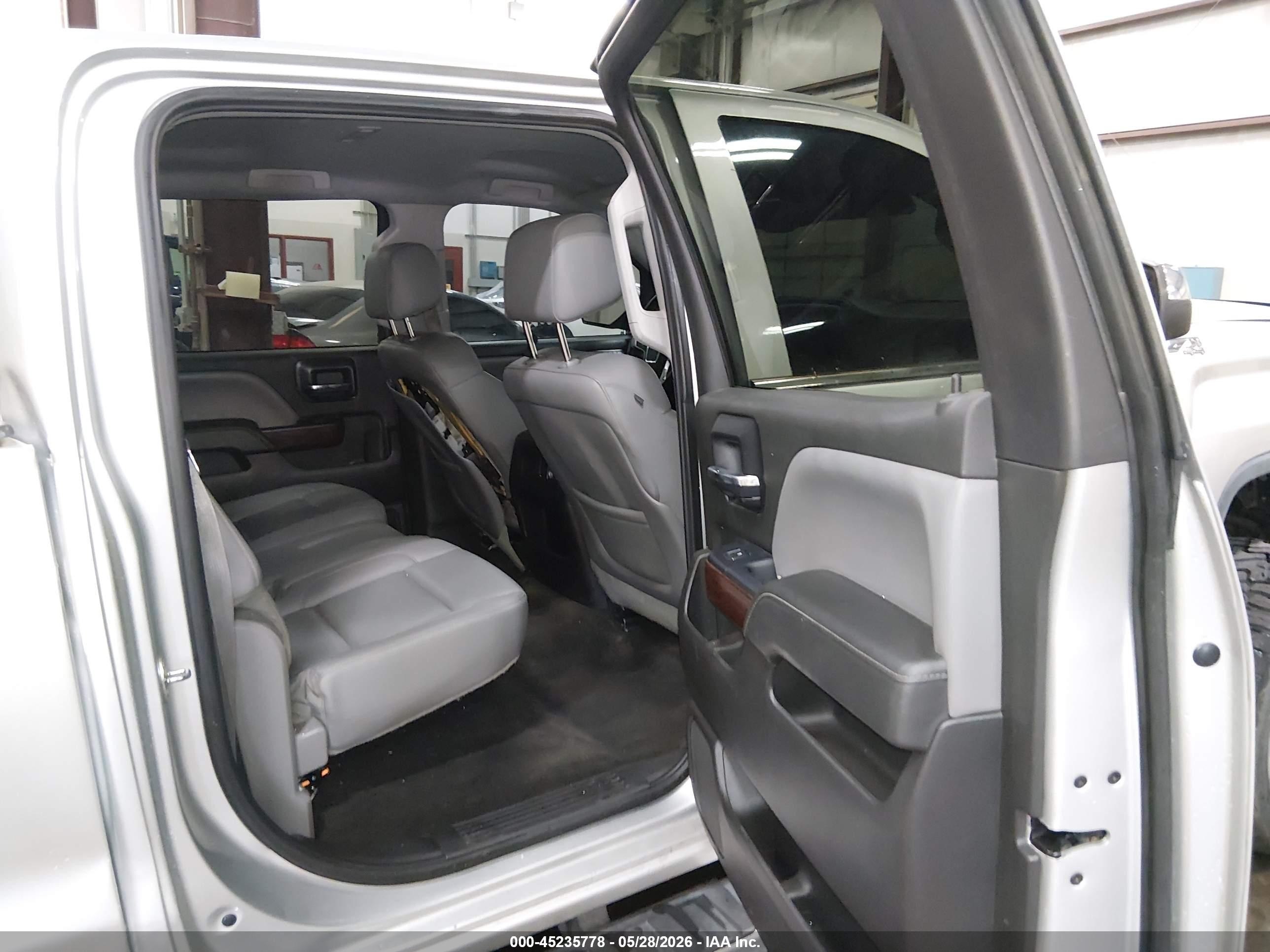 2015 Gmc Sierra K1500 Slt Silver vin: 3GTU2VEC8FG156917