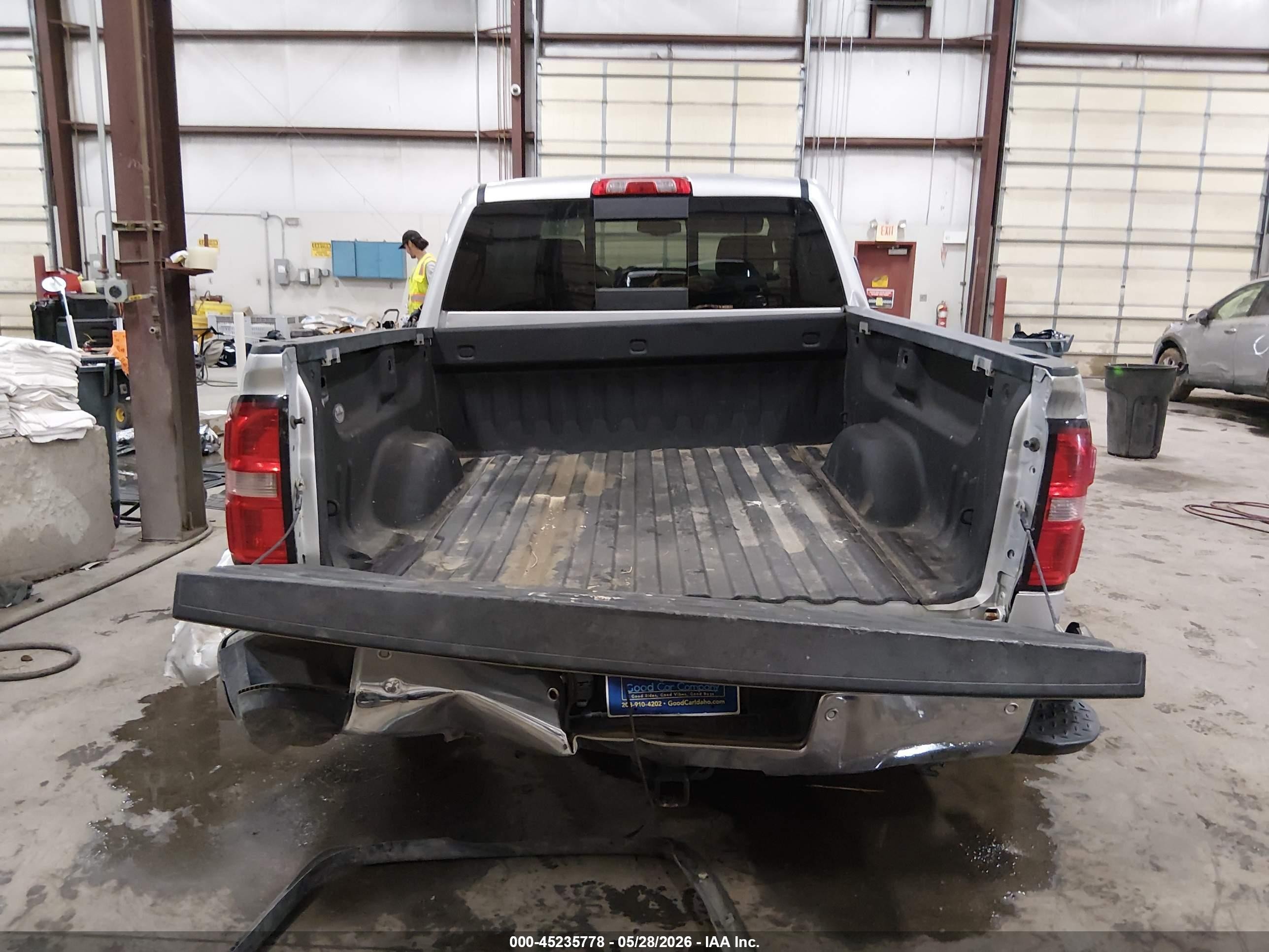 2015 Gmc Sierra K1500 Slt Silver vin: 3GTU2VEC8FG156917