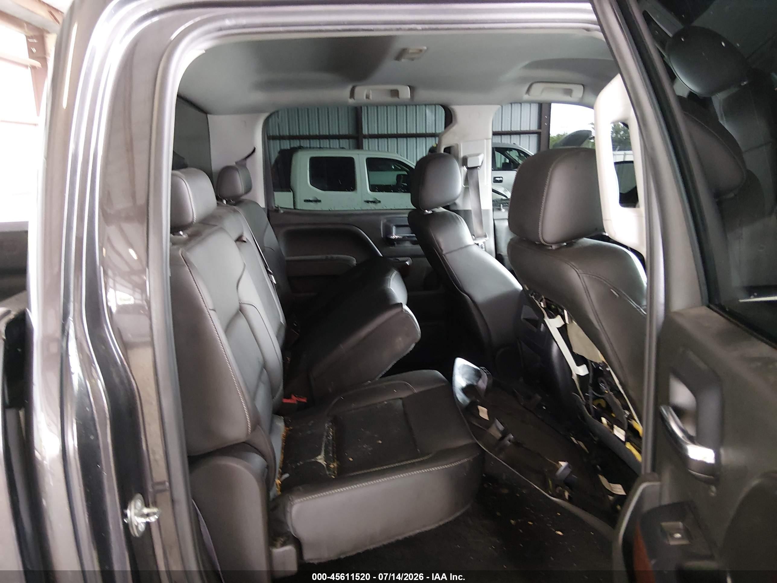 2015 Gmc Sierra 1500 Slt Gray vin: 3GTU2VEC8FG226772