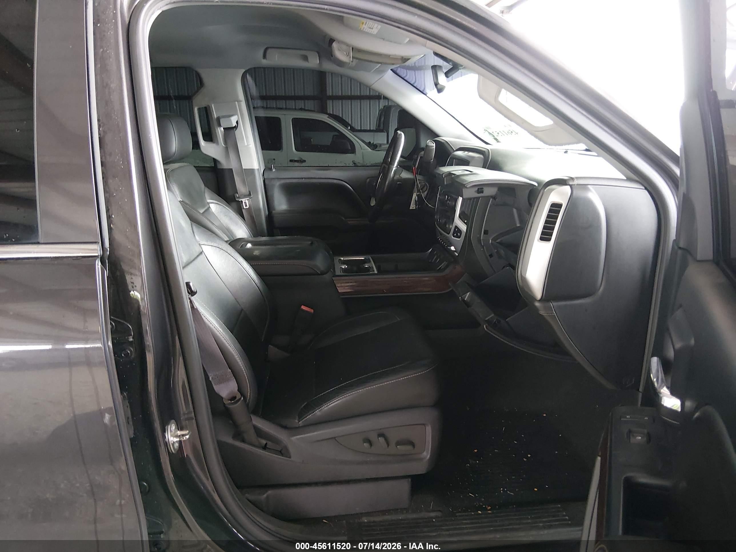 2015 Gmc Sierra 1500 Slt Gray vin: 3GTU2VEC8FG226772