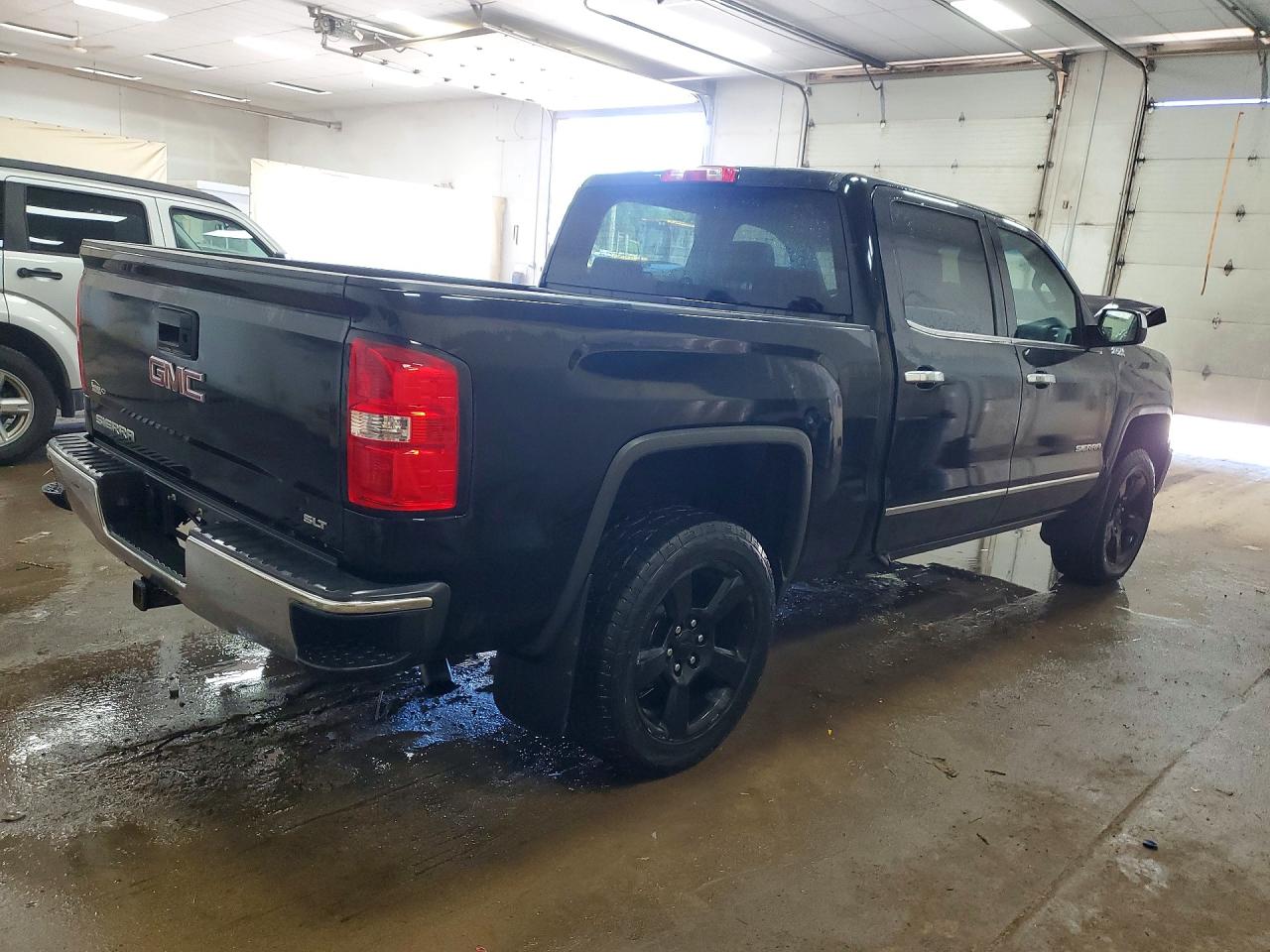 2015 Gmc Sierra K1500 Slt Black vin: 3GTU2VEC8FG284297