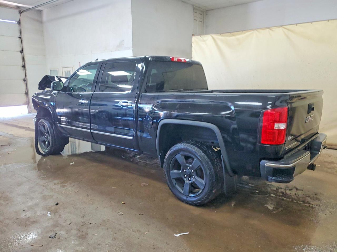 2015 Gmc Sierra K1500 Slt Black vin: 3GTU2VEC8FG284297