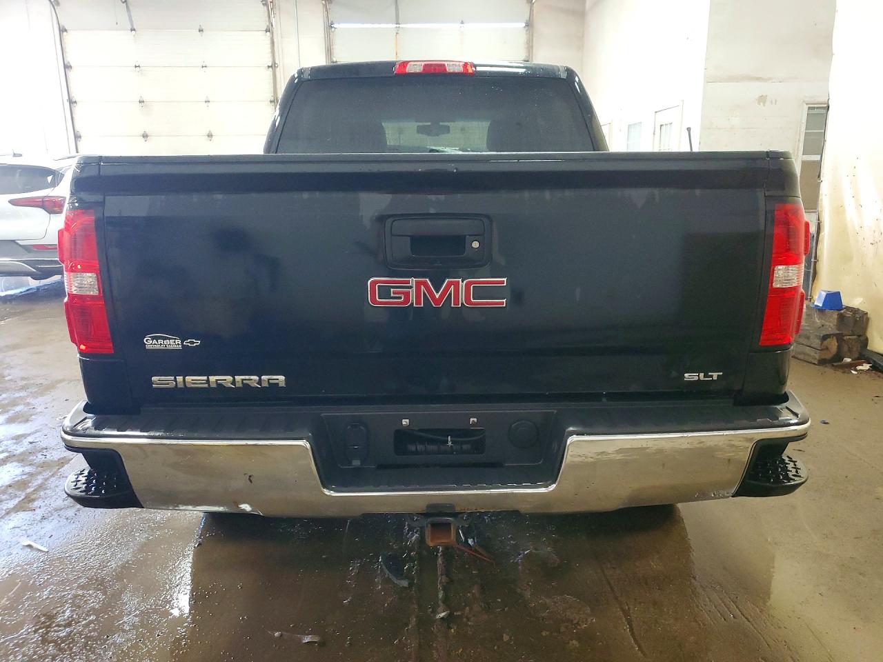 2015 Gmc Sierra K1500 Slt Black vin: 3GTU2VEC8FG284297