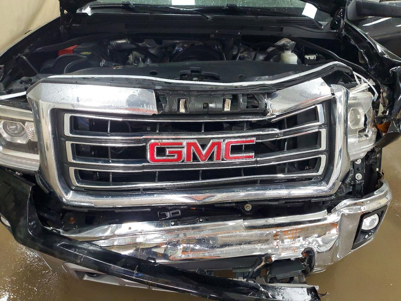 2015 Gmc Sierra K1500 Slt Black vin: 3GTU2VEC8FG284297