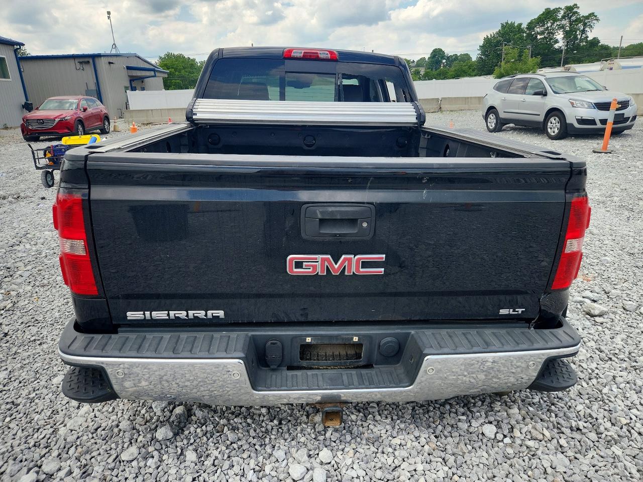 2015 Gmc Sierra K1500 Slt Black vin: 3GTU2VEC8FG386814
