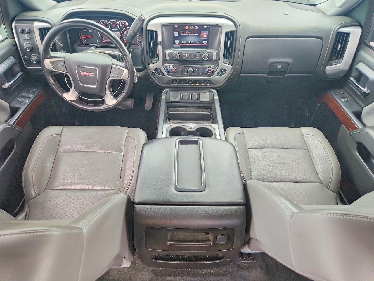 2015 Gmc Sierra K1500 Slt Black vin: 3GTU2VEC8FG386814