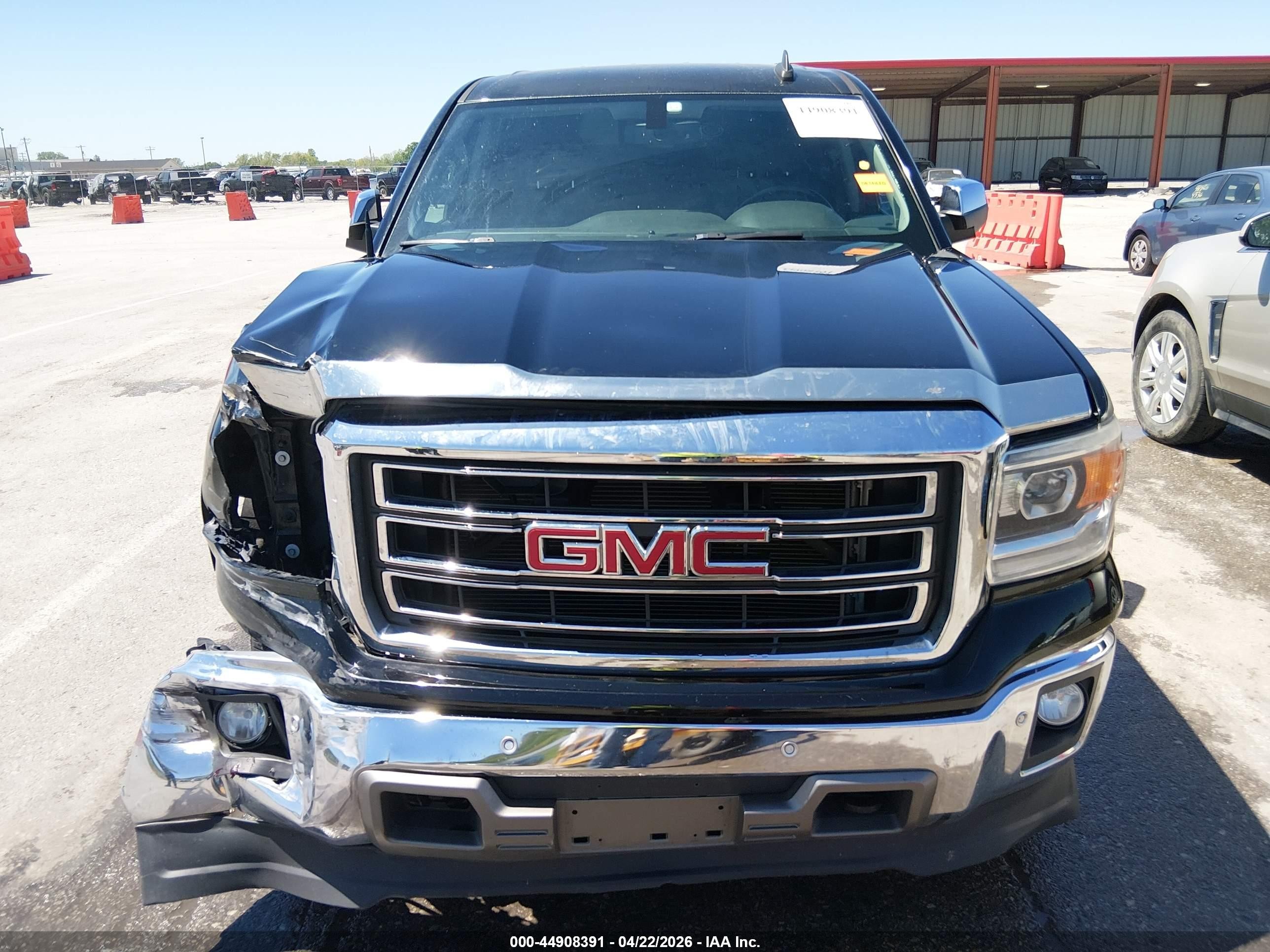2015 Gmc Sierra 1500 Slt Black vin: 3GTU2VEC8FG387638