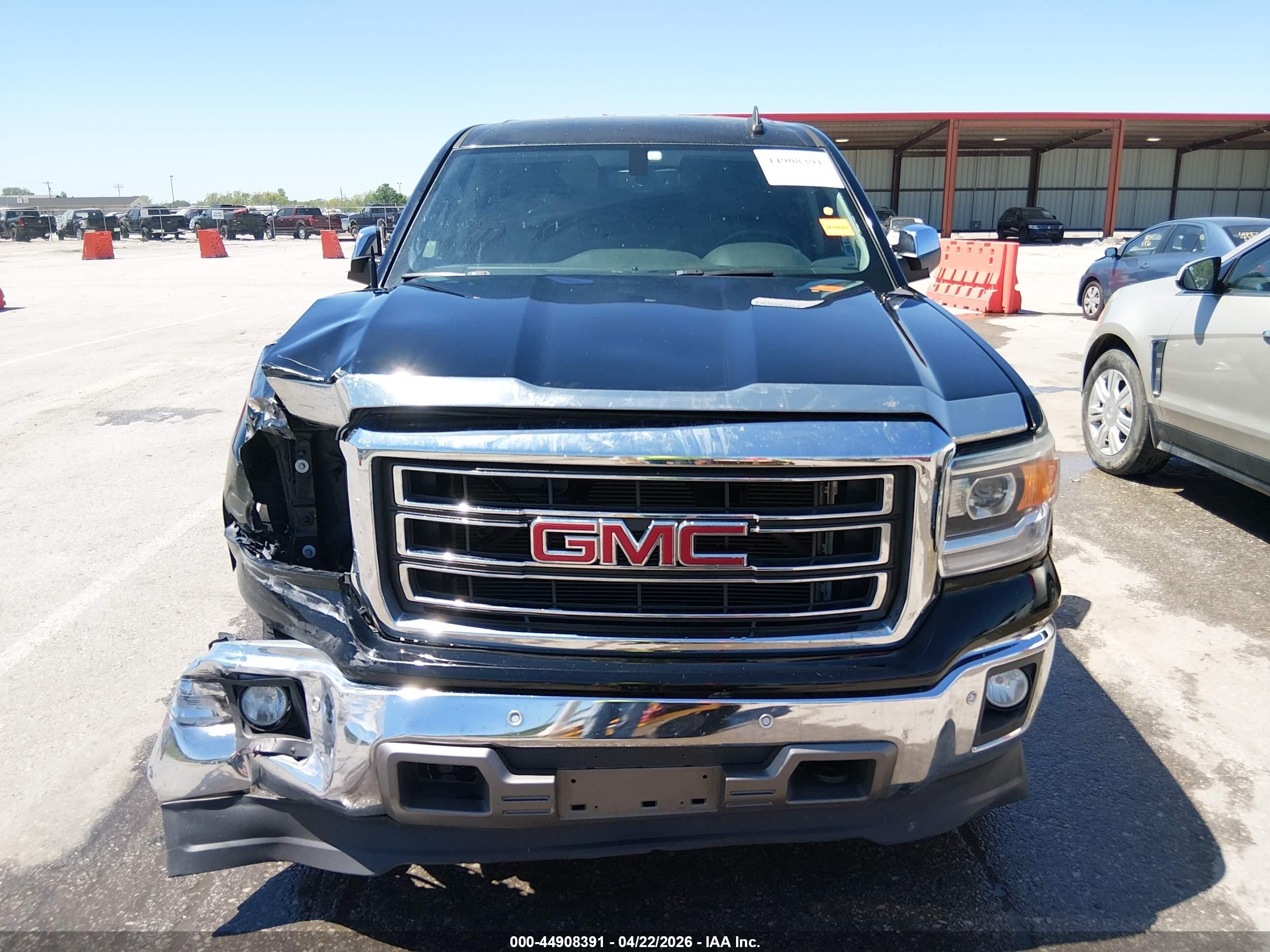 2015 Gmc Sierra 1500 Slt Black vin: 3GTU2VEC8FG387638