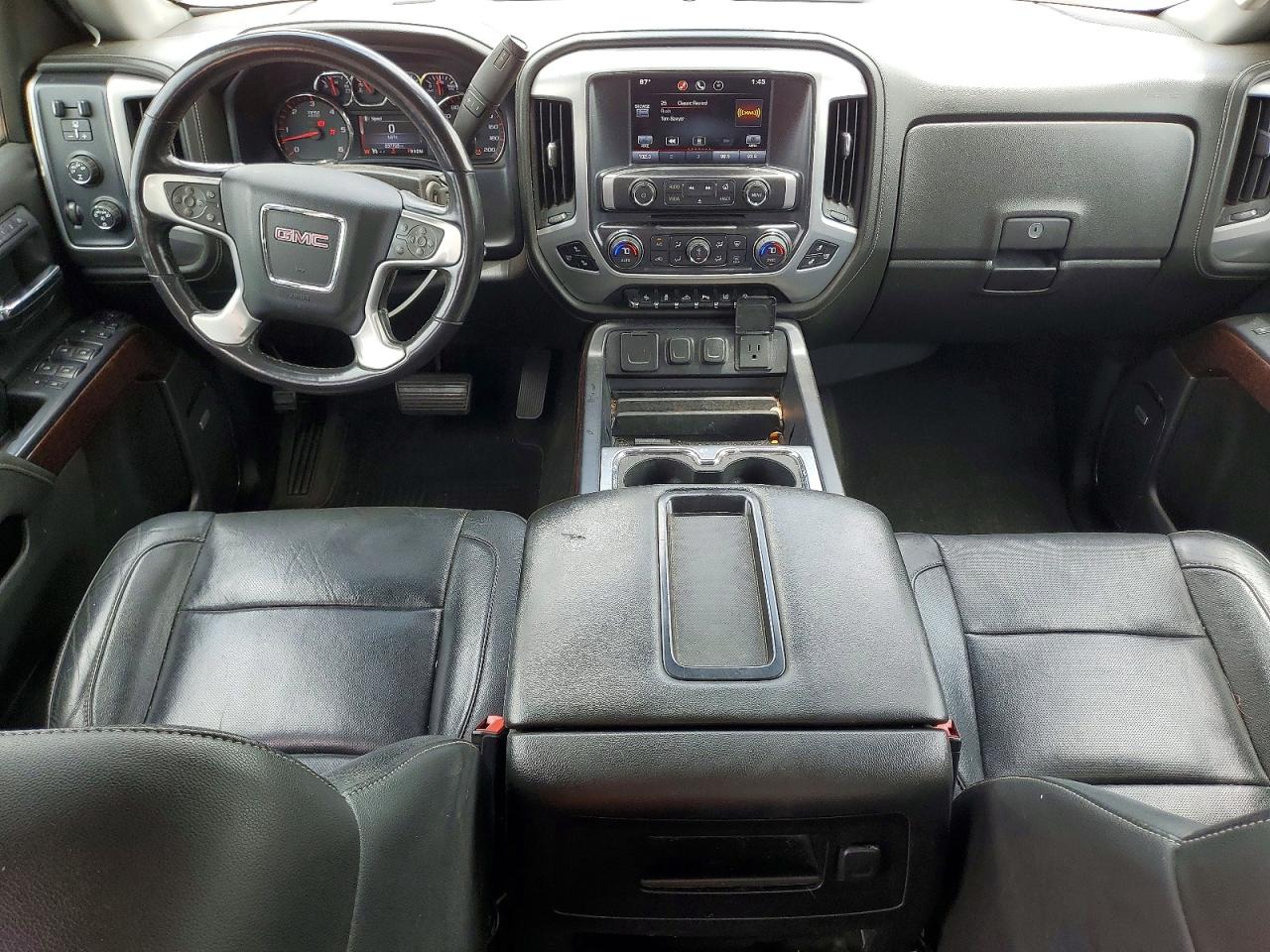 2015 Gmc Sierra K1500 Slt White vin: 3GTU2VEC8FG409542