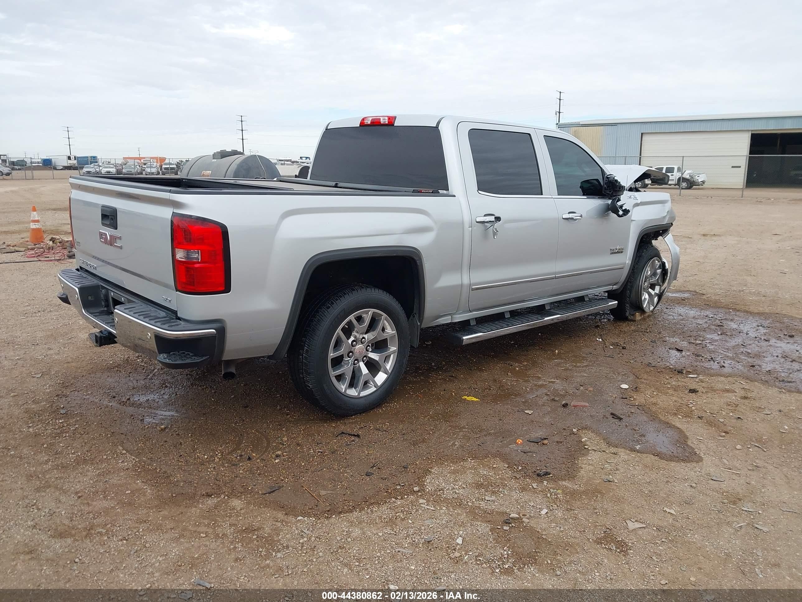 2015 Gmc Sierra 1500 Slt Silver vin: 3GTU2VEC8FG473242