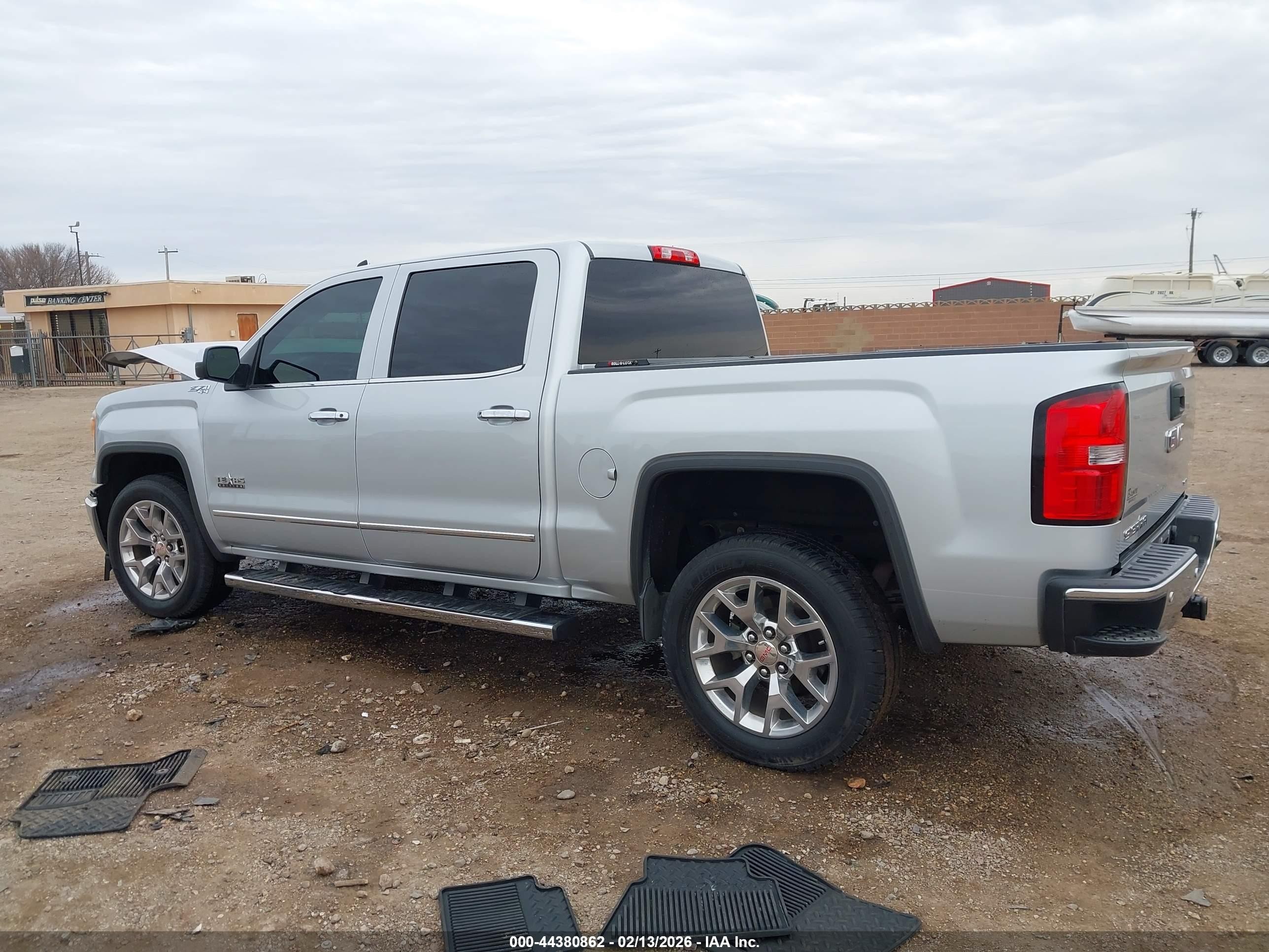 2015 Gmc Sierra 1500 Slt Silver vin: 3GTU2VEC8FG473242