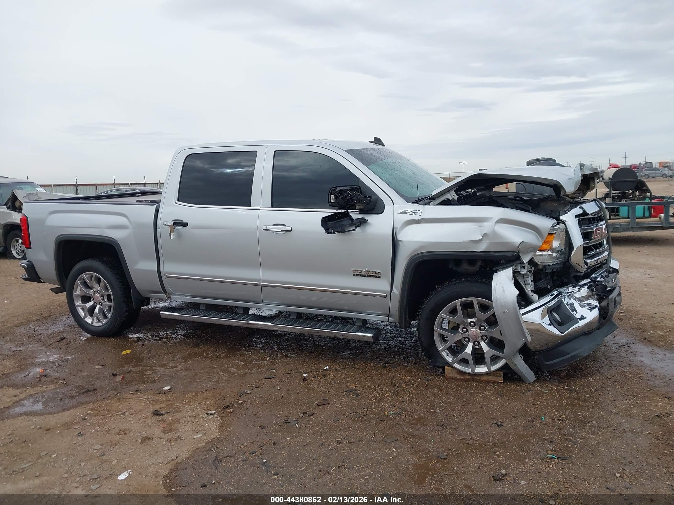 2015 Gmc Sierra 1500 Slt Silver vin: 3GTU2VEC8FG473242