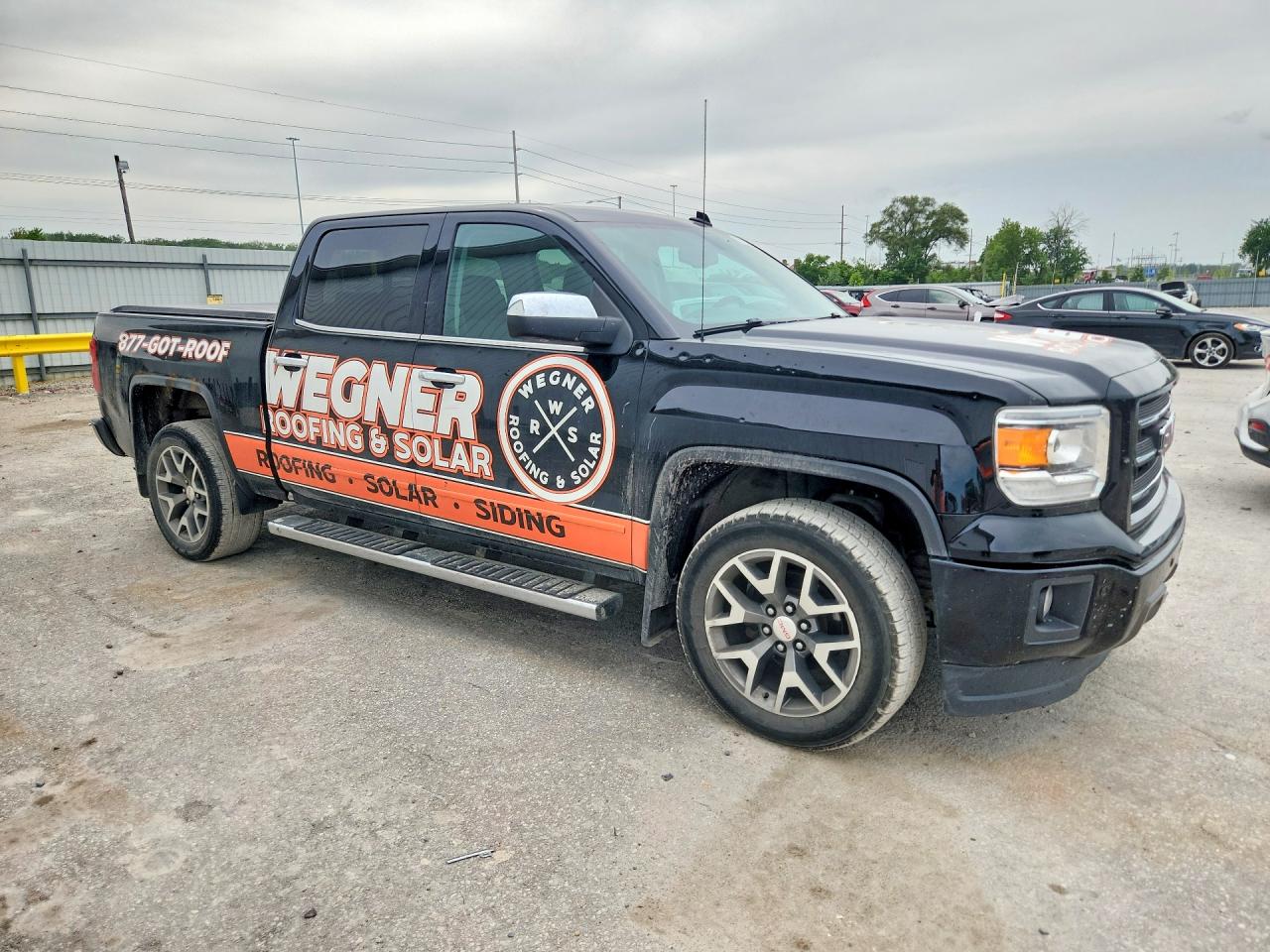 2014 Gmc Sierra K1500 Slt Black vin: 3GTU2VEC9EG201569