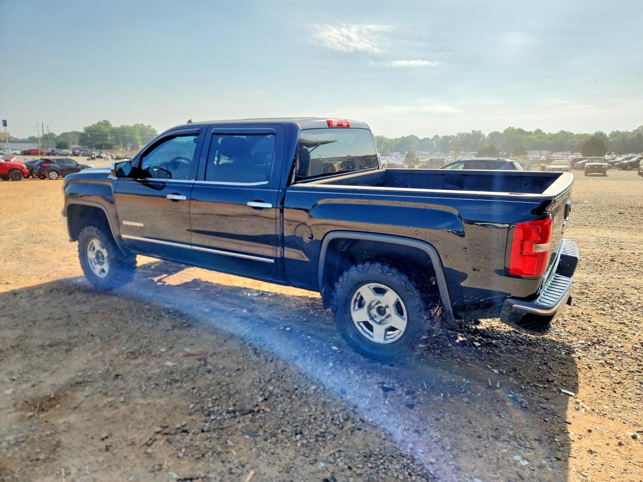 2014 Gmc Sierra K1500 Slt Black vin: 3GTU2VEC9EG224298