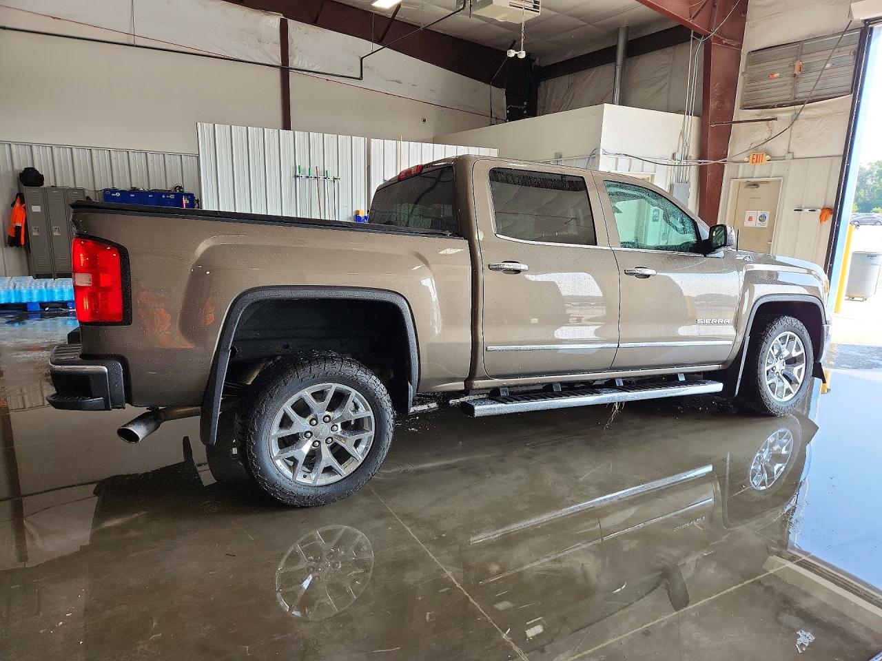 2014 Gmc Sierra K1500 Slt Желто-коричневый vin: 3GTU2VEC9EG533799