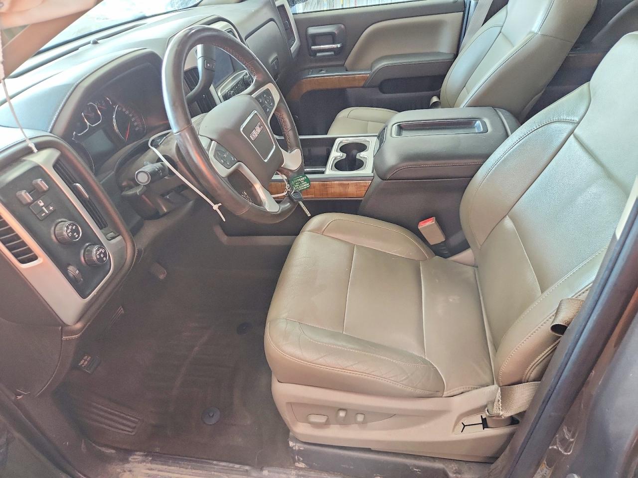 2014 Gmc Sierra K1500 Slt Желто-коричневый vin: 3GTU2VEC9EG533799