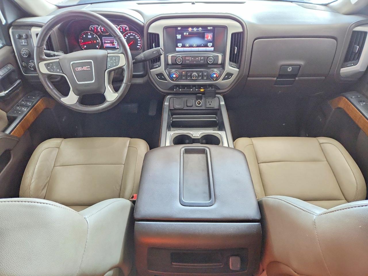 2014 Gmc Sierra K1500 Slt Желто-коричневый vin: 3GTU2VEC9EG533799