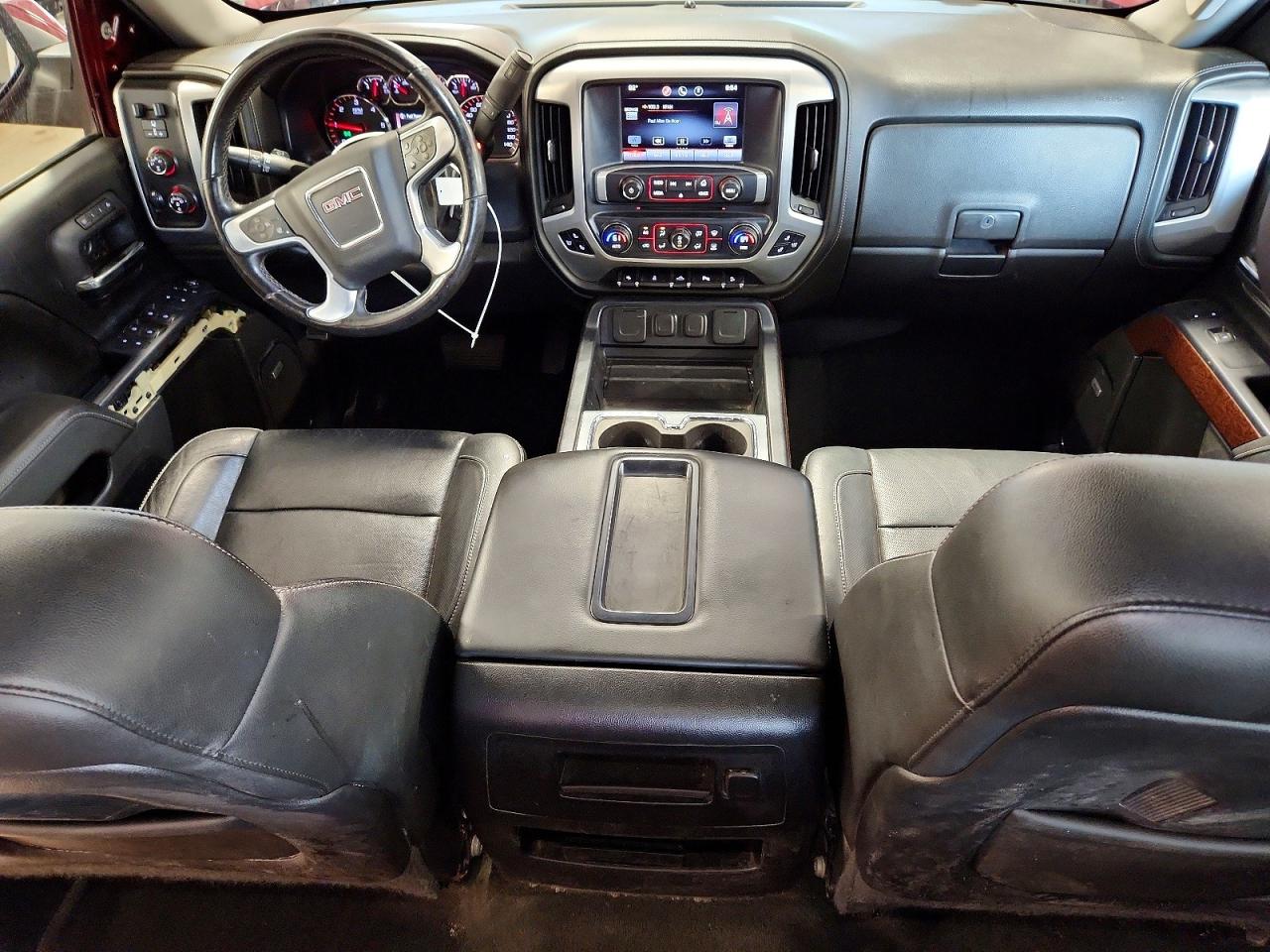 2014 Gmc Sierra K1500 Slt Maroon vin: 3GTU2VEC9EG564132