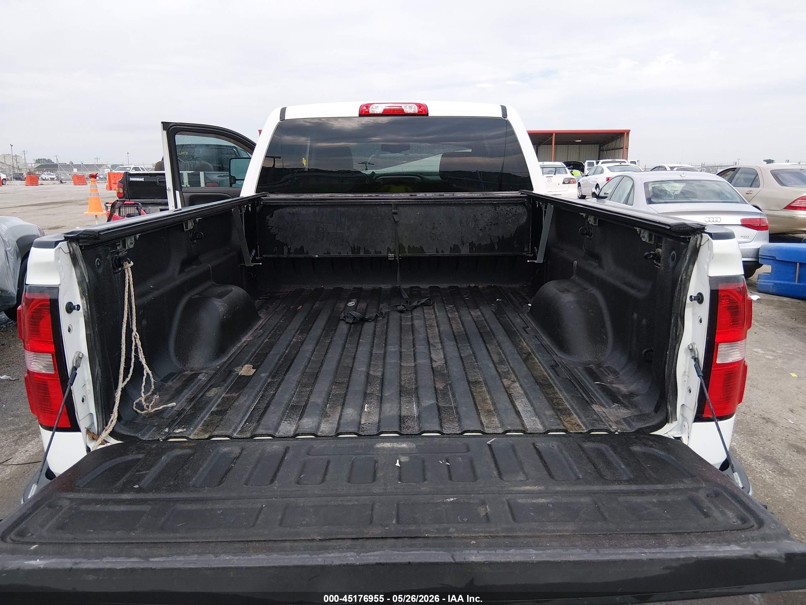 2015 Gmc Sierra 1500 Slt White vin: 3GTU2VEC9FG138121