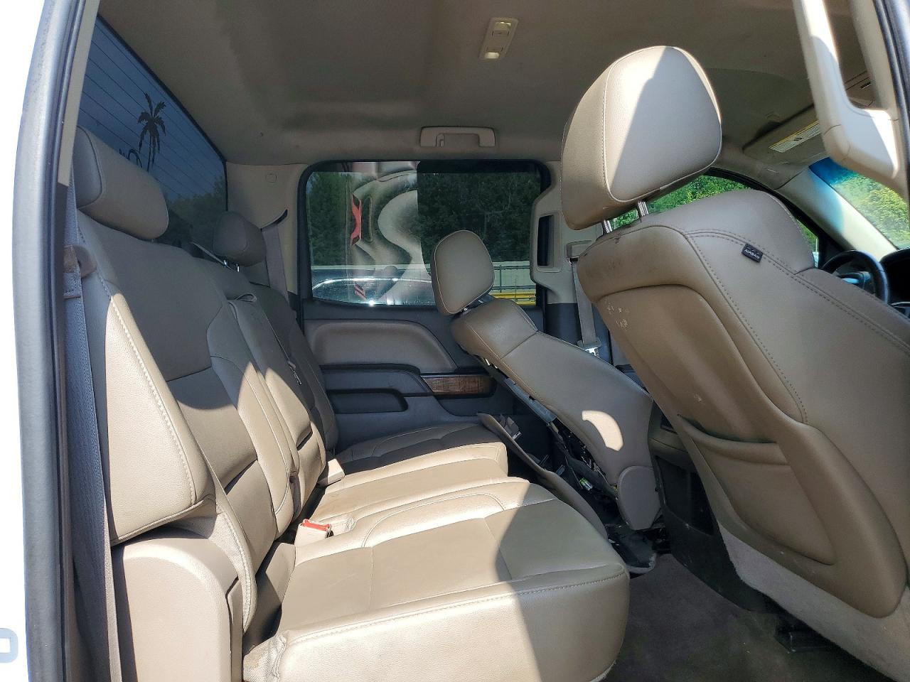 2015 Gmc Sierra K1500 Slt Белый vin: 3GTU2VEC9FG163729