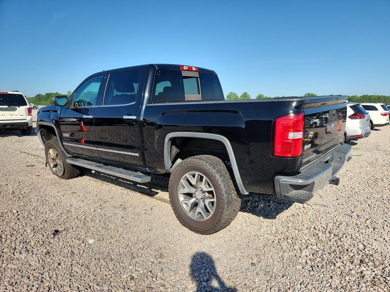 2015 Gmc Sierra K1500 Slt Black vin: 3GTU2VEC9FG214629