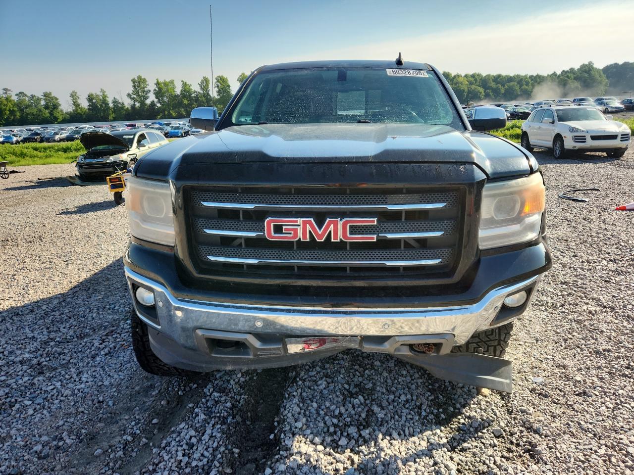 2015 Gmc Sierra K1500 Slt Black vin: 3GTU2VEC9FG214629