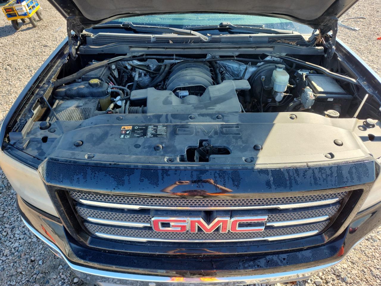 2015 Gmc Sierra K1500 Slt Black vin: 3GTU2VEC9FG214629