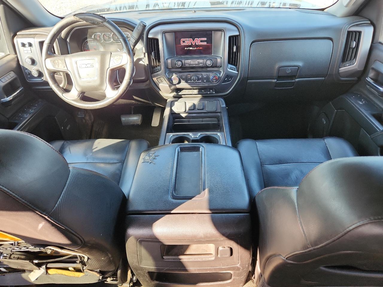 2015 Gmc Sierra K1500 Slt Black vin: 3GTU2VEC9FG214629