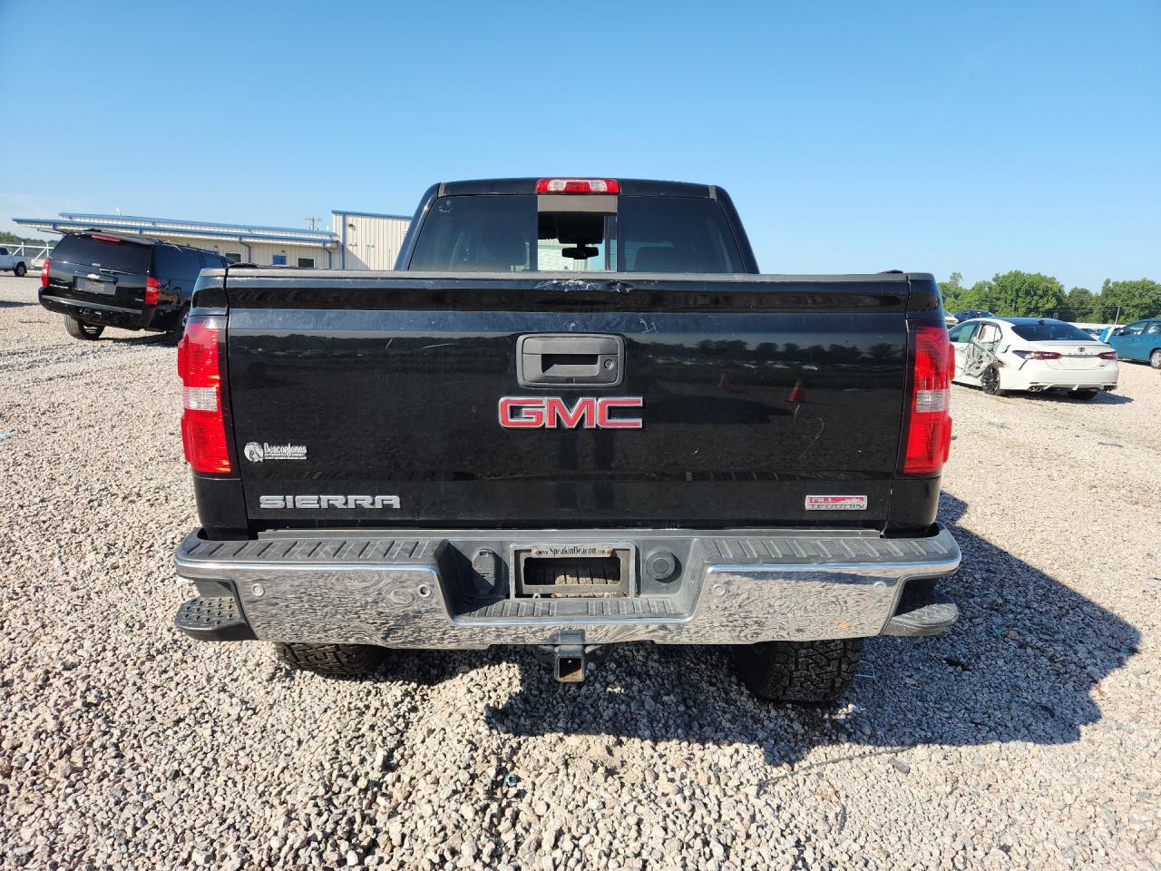 2015 Gmc Sierra K1500 Slt Black vin: 3GTU2VEC9FG214629
