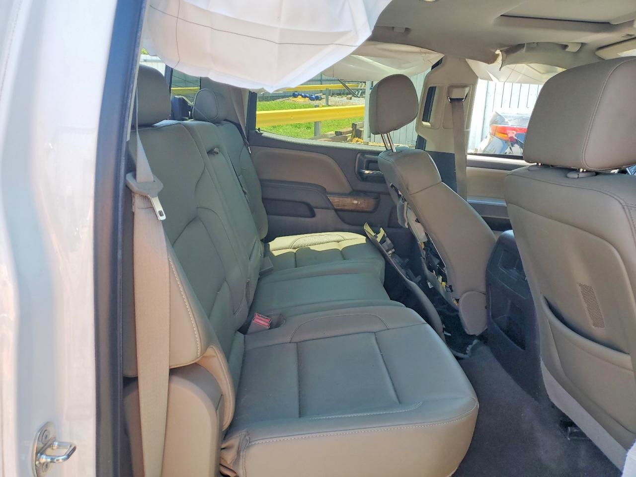 2015 Gmc Sierra K1500 Slt White vin: 3GTU2VEC9FG279822