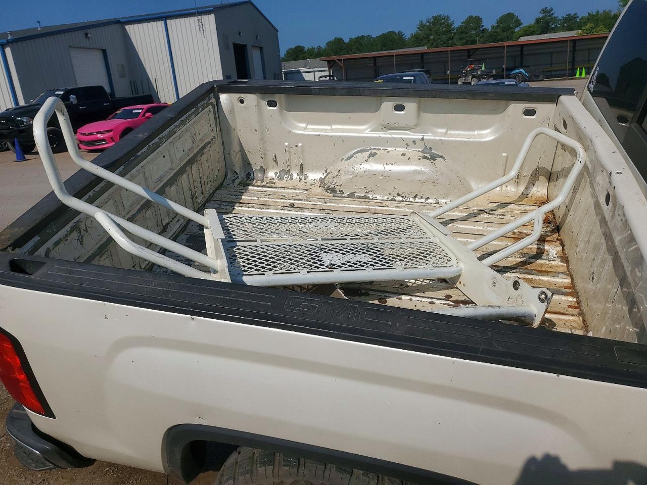 2015 Gmc Sierra K1500 Slt White vin: 3GTU2VEC9FG300488