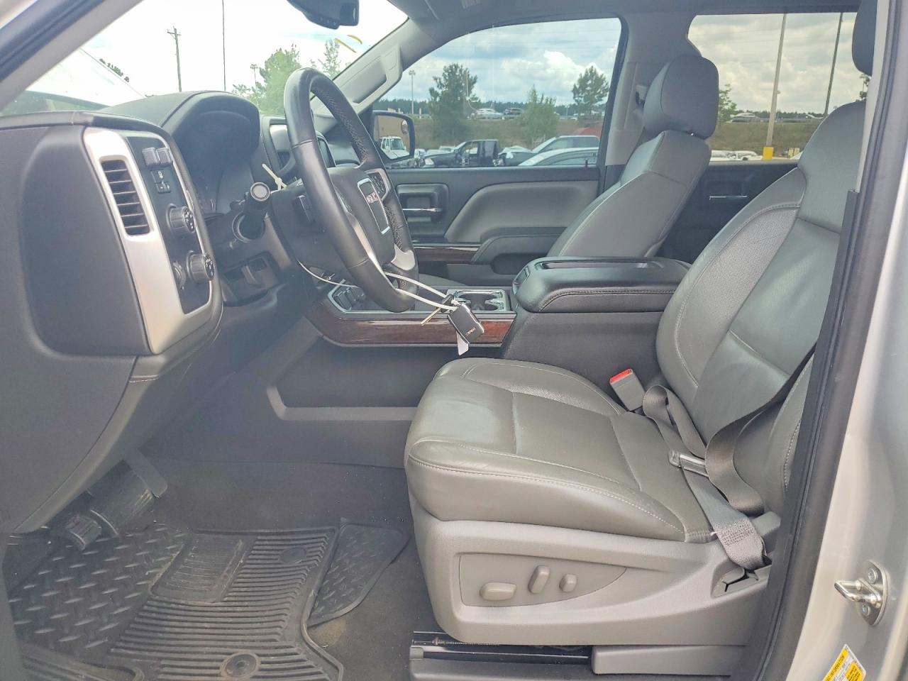 2015 Gmc Sierra K1500 Slt Silver vin: 3GTU2VEC9FG438631